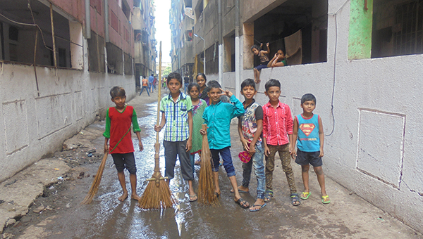 Children reclaiming their play areas